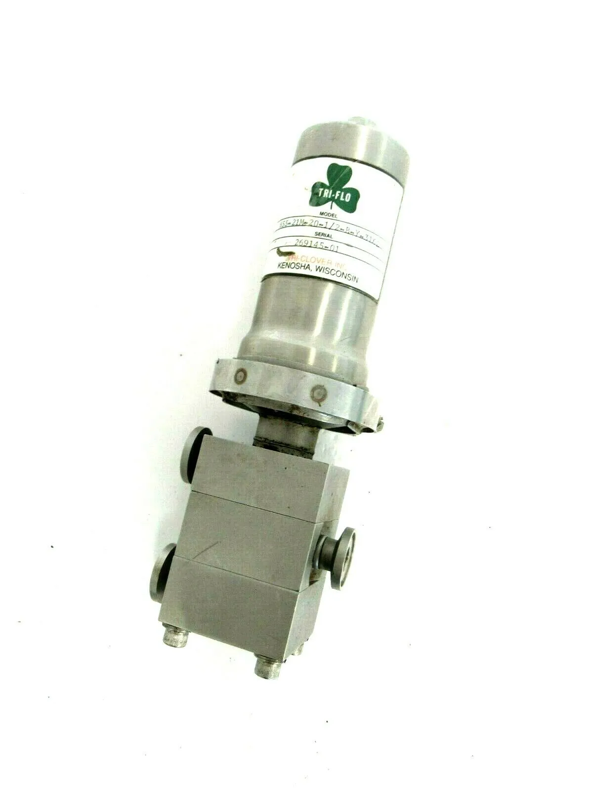 USED TRI FLO 655-21M-20-1/2-B-Y-316L VALVE 65521M2012BY316L
