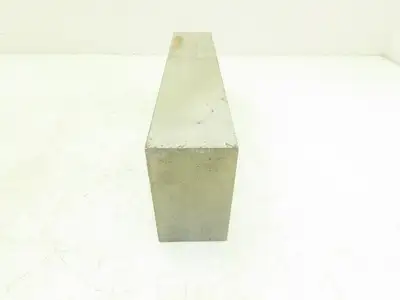 4142 Alloy Steel Flat Bar Stock 2"x 3-1/2"x 10-5/8" Rectangle 22lbs