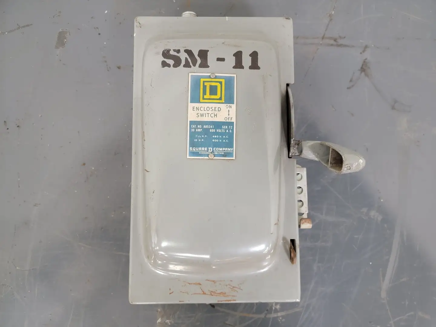 Used SQUARE D A85341 Switchgears British Columbia CA | Lenmark #835435