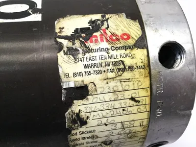 452-10017-21 | Milco 454-10066-04 Spot Welding Robot Pneumatic Cylinder 2.00 Stroke - Used