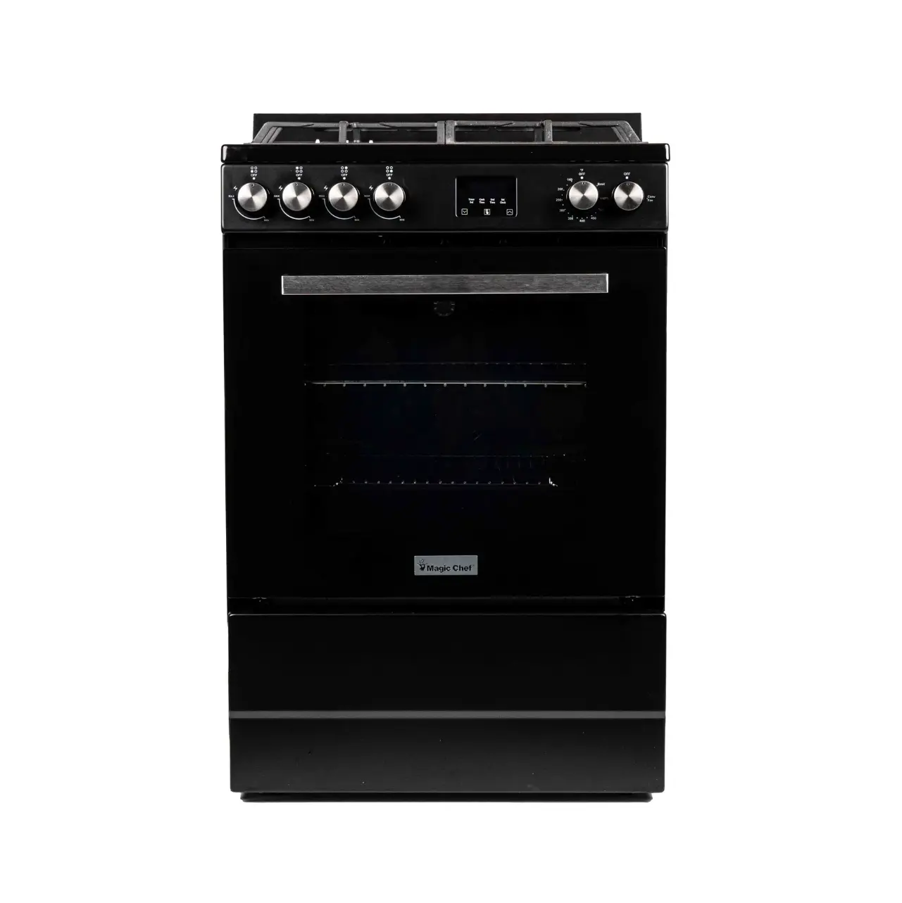 Magic Chef 24 IN 4-BURNER FREESTANDING GAS RANGE IN BLACK
