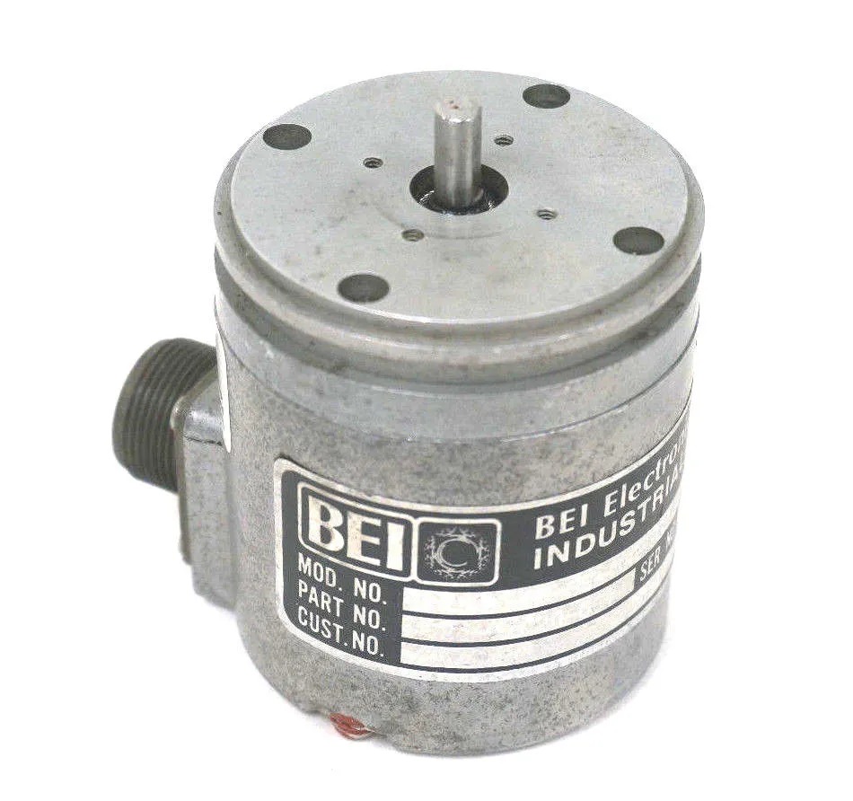 BEI INDUSTRIAL L253F-F8-SS-400-AB-7406R-SM14-S ENCODER 927-01020-067 REPAIRED