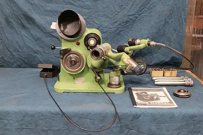 OPTIMA (MADE IN SWITZERLAND) HIGH PRECISION UNIVERSAL DRILL GRINDER