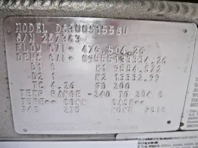 USED Micro Motion DS300 S155SU