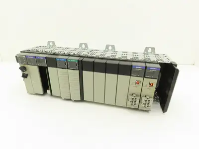 Allen Bradley ControlLogix 13-Slot Chassis w/PLC, Ethernet, I/O & DeviceNet