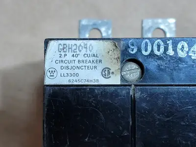 USED WESTINGHOUSE GBH2040