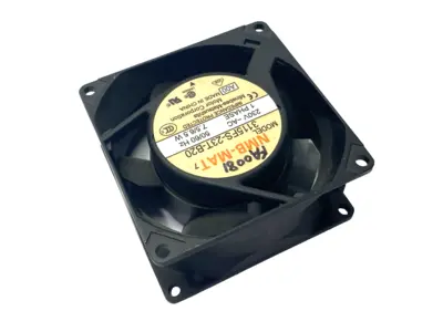 Used NMB AC Axial Cooling Fan 80mm x 80mm x 38mm 1-Phase 230V 7.5/6.5W Electronic Component Fans Michigan US | Maverick Industrial Sales #1394284