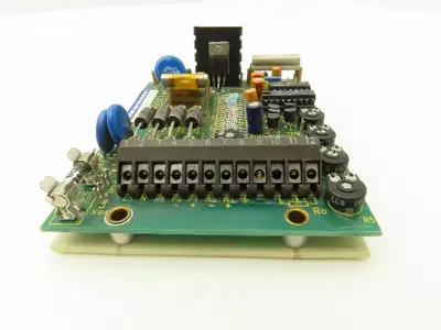 INDUR TM-1/220-160E AL-4409 Printed Circuit Board 12-Pin Terminal Good Fuse