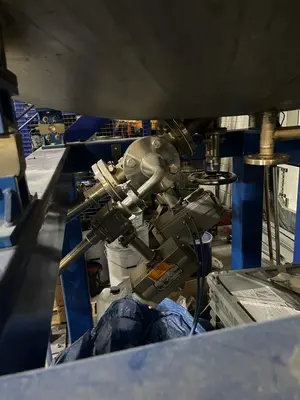 4,000L S/S JKTD Vertical Reactor 4 kw