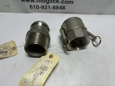 Dixon 250-D-SS SST Cam & Groove Quick Couplers 2 1/2″ Coupler & Adapter