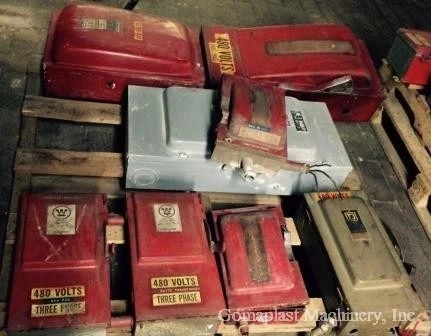 Fuse Boxes 480V/ 60-200 Amps lot (11 units), Item # 1693