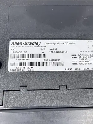 USED ALLEN-BRADLEY ALLEN-BRADLEY 1756-OB16E SER A