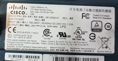 Cisco Systems 341-0304-01 Exp.ansion Power Mod.Rev. A0 / 00 EOE11010002(BIN334)