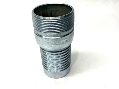 USED CAMPBELL FITTINGS THREADED COMBINATION NIPPLE 2" HOSE SIZE