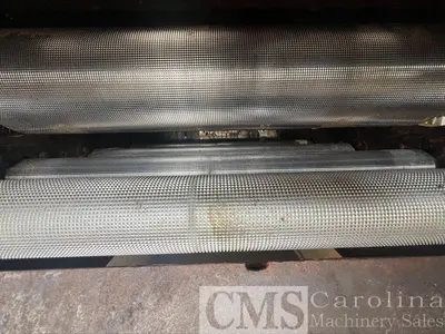 USED SCHURMAN MODEL 12DAG60 GANG RIP SAW WITH LINEBAR