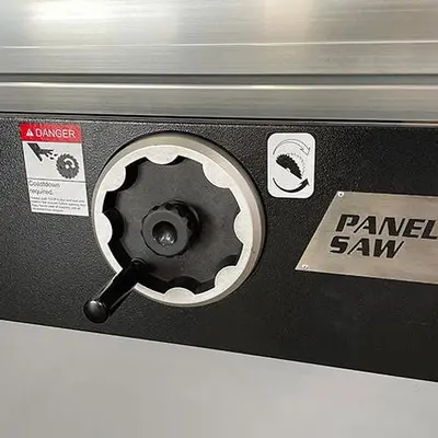 Maksiwa Sliding Panel Saw Platinum - BMP.3200.IR - 10 foot - 7.5HP / 3 Phase