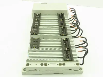 Wohner 6032 Classic 60 System Busbar 15" 3Ph 362A EQUES Adaptor 32A Lot of 5