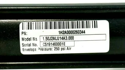 NEW PARKER 1H2A0000260344 CYLINDER 1.50J2ALU14A3.000