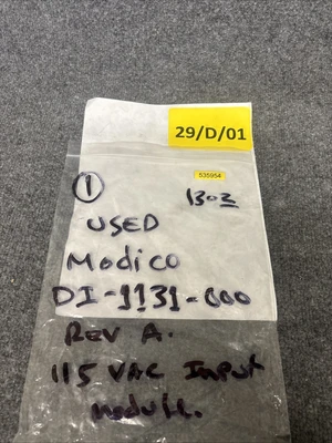 Used Modico DI-1131-000 PLC Input & Output California US | Davliegogo LLC #1705886