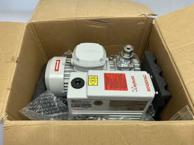 New | in-Stock LEYBOLD ROTARY VANE VACUUM PUMP, SCHEUGENPFLUG SP0225444 Vacuum Pumps | Maverick Industrial Sales #1099299