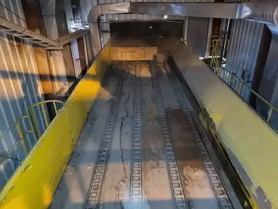 Infeed Log Conveyor for Chipper