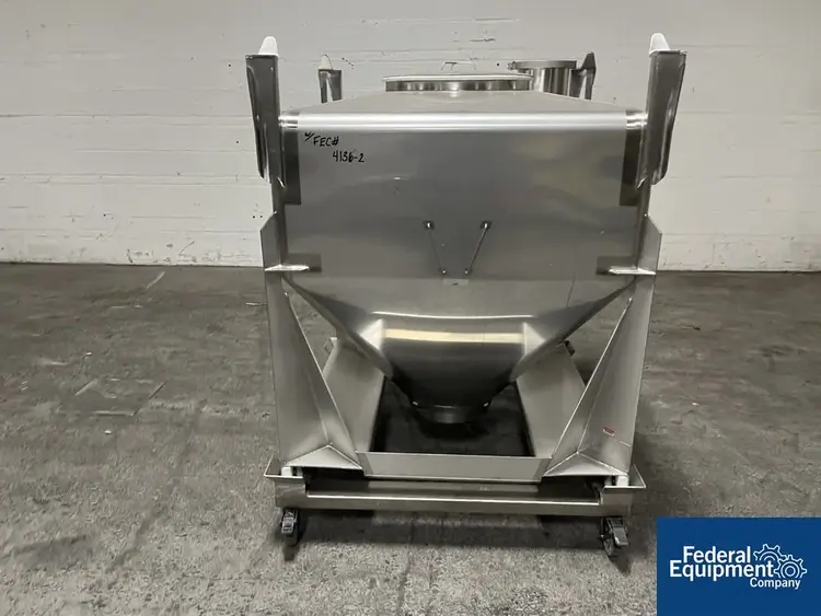 Used Matcon 1,000 Liter Matcon IBC Bin, S/S Bins Ohio US | Federal Equipment Company #126847