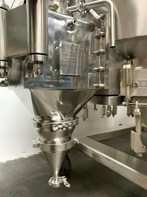 Charles Thompson 585 Liter Nutsche Agitated Filter Dryer w/ Spares 0.58 m3