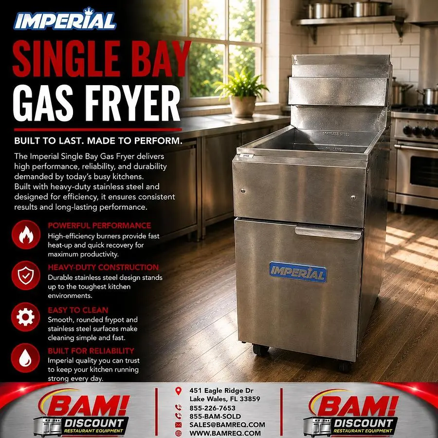 Used IMPERIAL _UNKNOWN_ Cookers / Coolers / Fryers Florida US | BAM Discount Restaurant Equipment #1373173