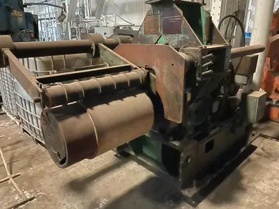 36" X .075" X 25,000 LBS. YODER STEEL SLITTING LINE (USED)
