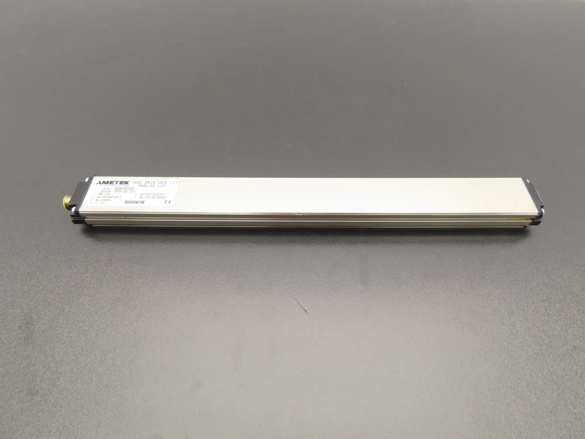 Ametek 955CAV0S0080X Linear Position Sensor Analog LDT BRIK GEN III 80mm 0-10V