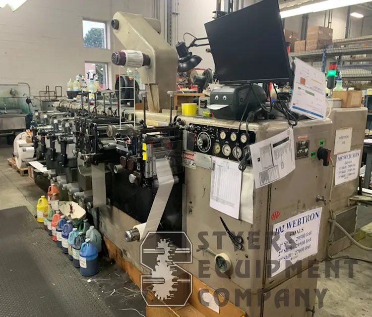 Used 1983 WEBTRON 650 Labelers Kansas US | Styers Equipment Company #236172