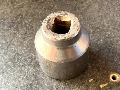 12-Point Chrome SAE 2" Socket with 3/4" Drive