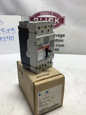 Eaton 3 Pole 45 Amp 600v Circuit Breaker Cutler Hammer E125E