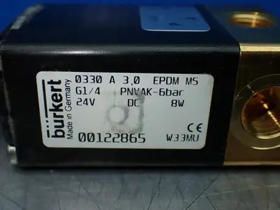 New | in-Stock BURKERT 00122865 Valves/Fittings | HGR 24 #732792