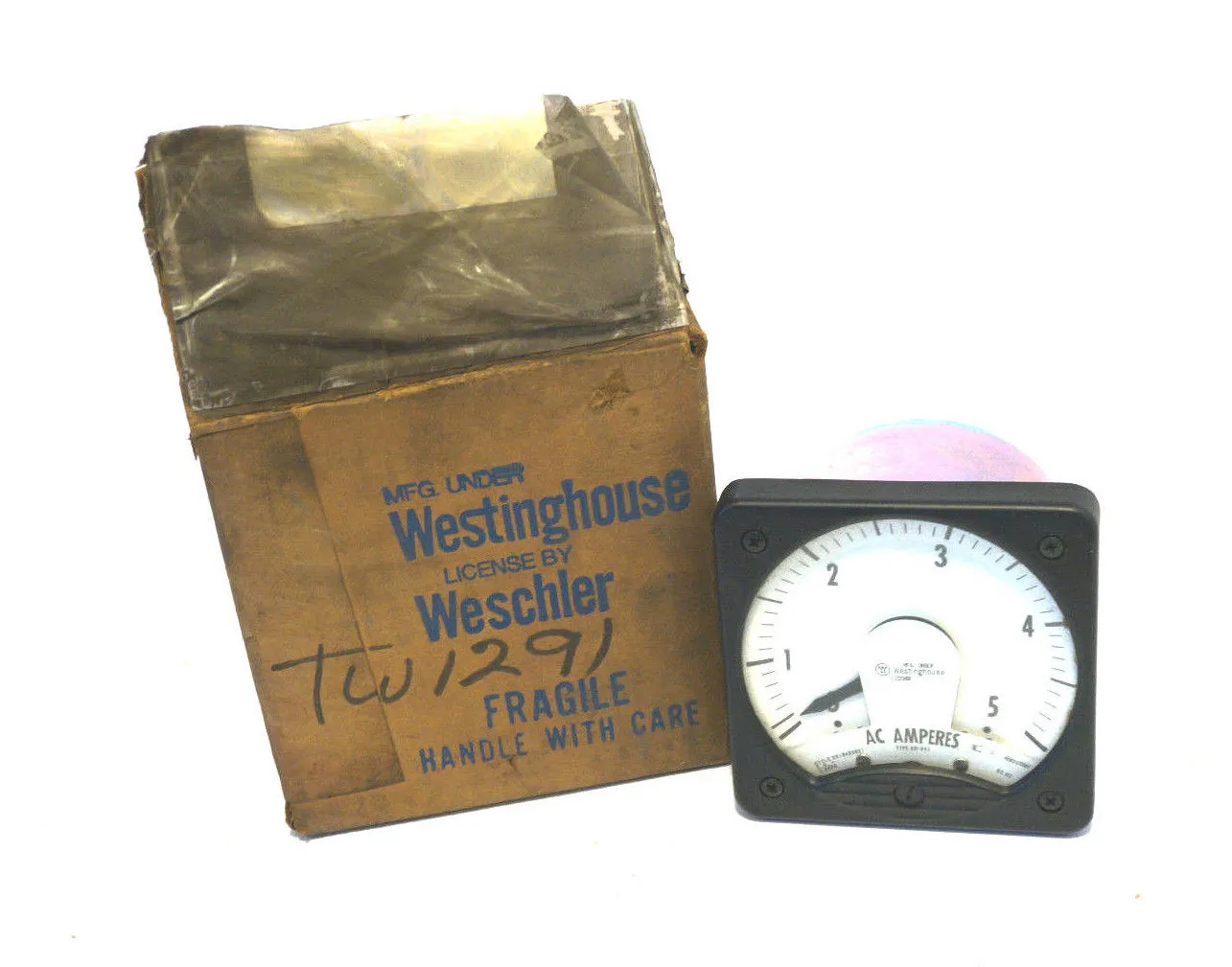 NEW WESTINGHOUSE 291B460A21 AMMETER TYPE KA-241
