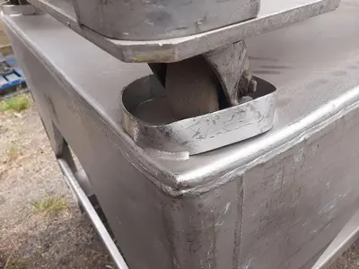 Bin, 25 CF, S/st, Tote, 190 Gallon, FLO-BIN, C/B #S743596