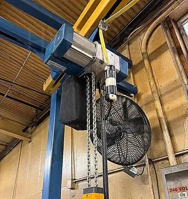 USED GORBEL WORKSTATION BRIDGE CRANE
