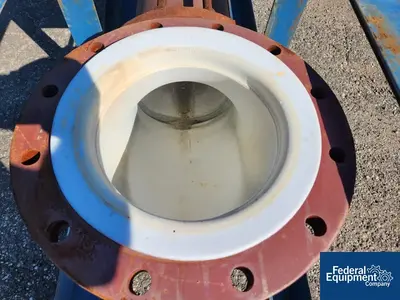 Unknown 12" diameter Teflon Pipe, C/S shell