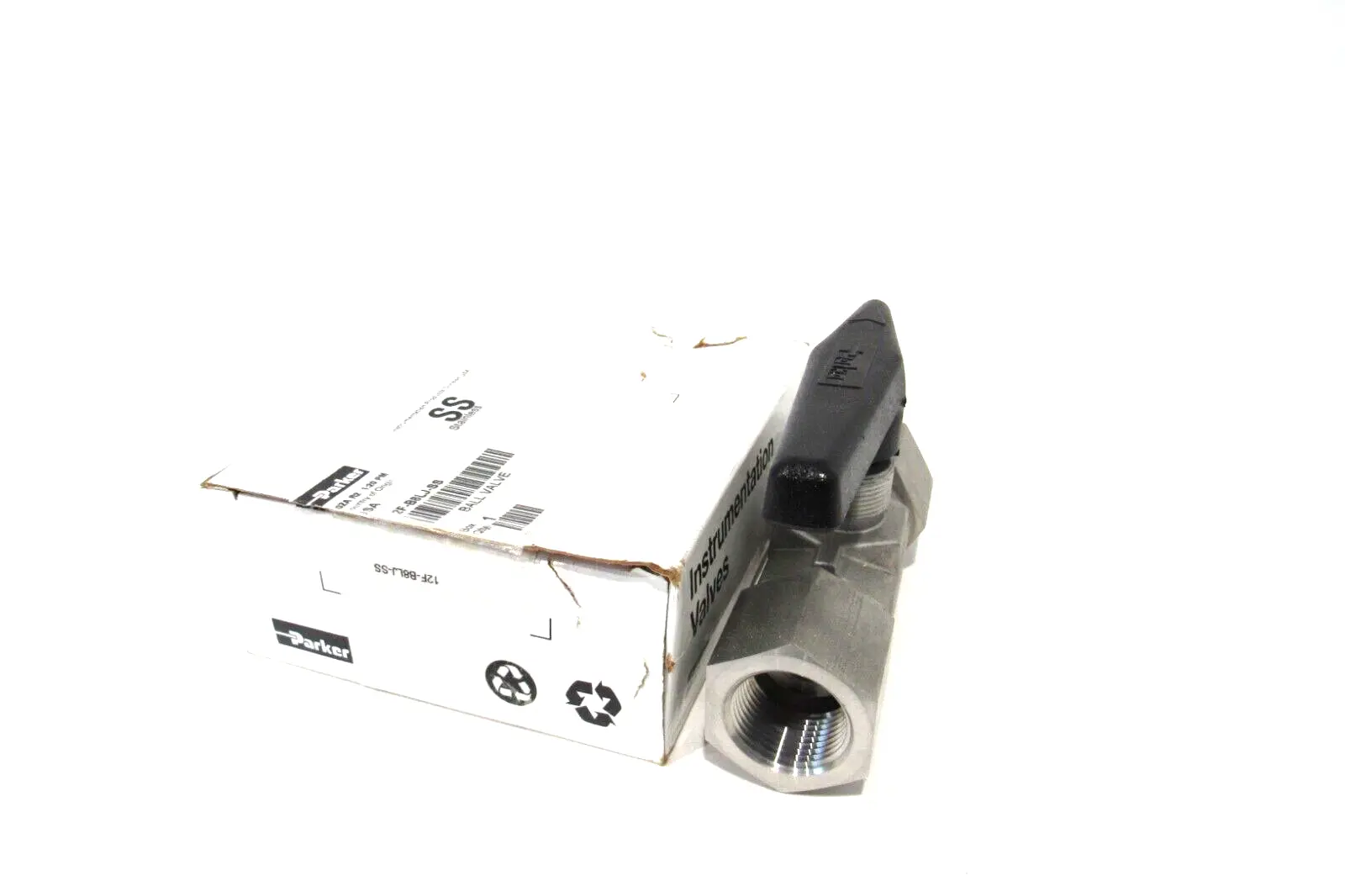 NEW PARKER 12F-B8LJ-SS BALL VALVE 12FB8LJSS
