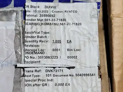 NEW KOMATSU 561-22-71820