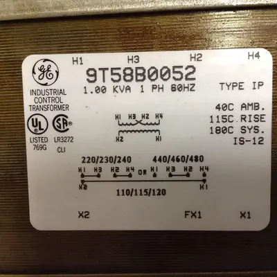 USED GENERAL ELECTRIC / GE 9T58B0052