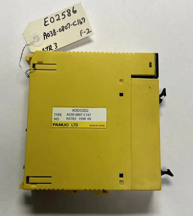 Used FANUC A03B-0807-C167 Input / Output Modules | Surplus Asset Holdings #1206015