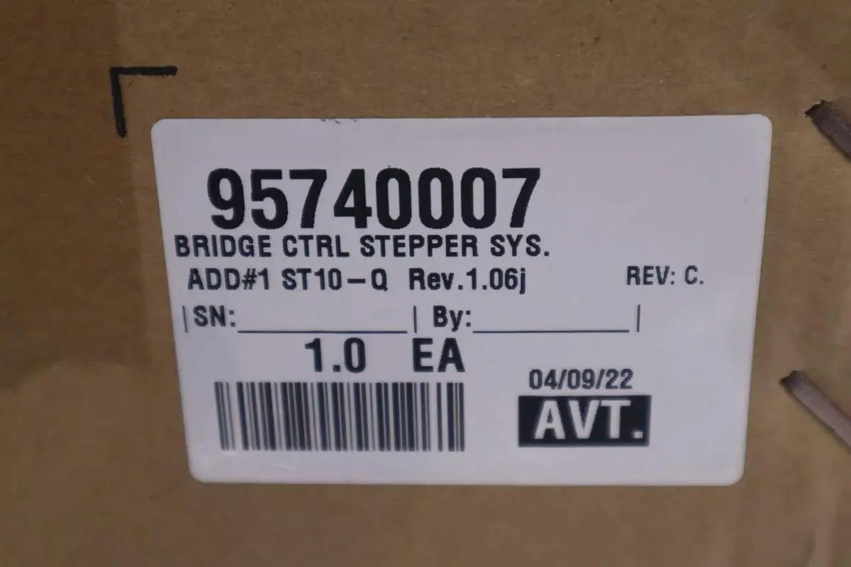 NEW AVT 95740007 Bridge Control Stepper System STOCK 5129