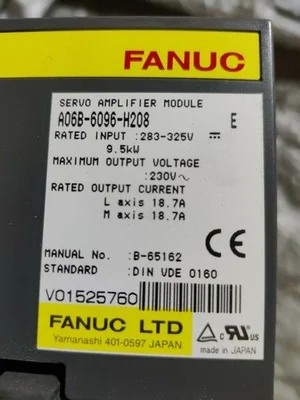 USED FANUC A06B-6096-H208