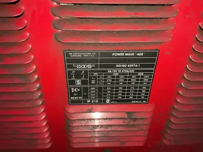 USED LINCOLN ELECTRIC 455M POWER WAVE