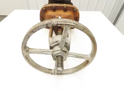 Crane 47 XUF Steel Gate Valve 6" Flanged WCB Class 150 Rising Stem