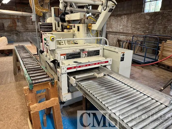 Used MEREEN JOHNSON 312DC/SR-J GANG RIP SAW WITH HYDRAULIC INFEED Rip Saws North Carolina US | CAROLINA MACHINERY SALES #421302