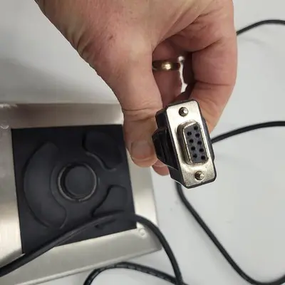 USED TEXAS INDUSTRIAL PERIPHERALS TEXAS INDUSTRIAL PERIPHERALS STAINLESS STEEL ENCLOSED SEALED MOUSE HP-DT
