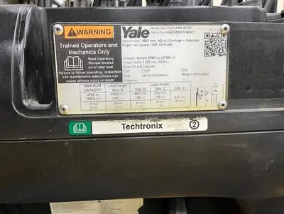 USED 2019 YALE GLC120VX