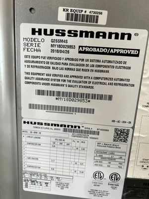 129-0114 Hussmann Q2SSM4S 50 Inch Deli Cooler